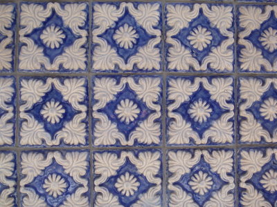Tiles on another former Merchant's House.